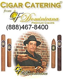 Carolina cigar roller at event with cigars